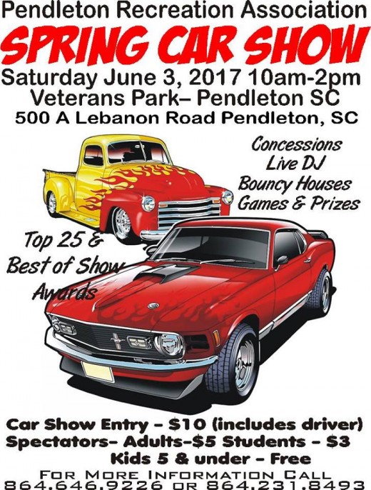 Pendleton SC Happenings hubpages