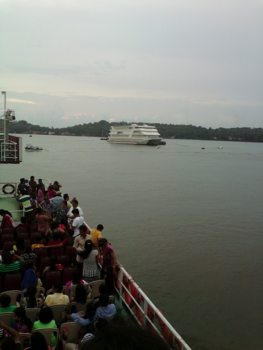 Over Mandovi river