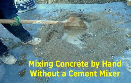 8 Steps to Mixing Concrete by Hand Without a Cement Mixer | Dengarden