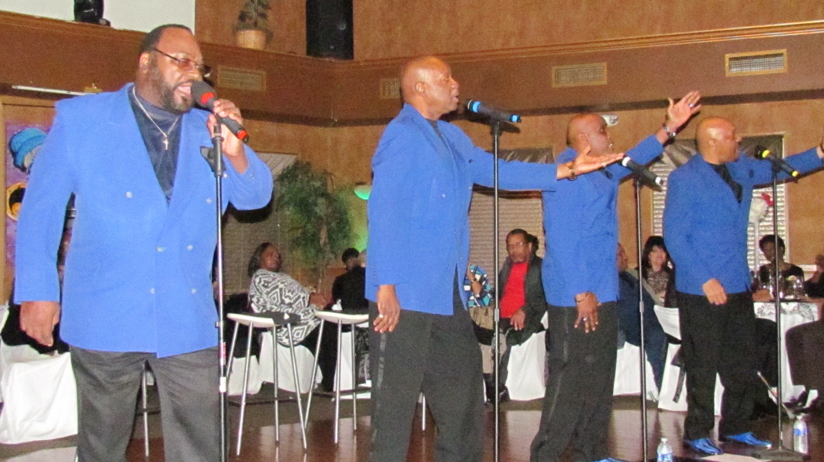The Blue Notes featuring Sugar Bear was the headliner for the evening as they performed numerous legendary tunes.