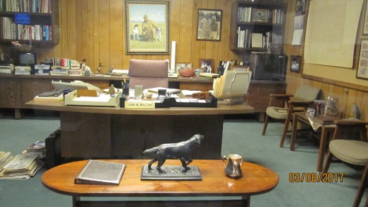 Sam Walton's Office, Walmart Museum, Bentonville, AR