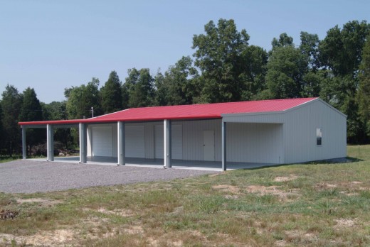 Steel building for school/ factory/labor shed