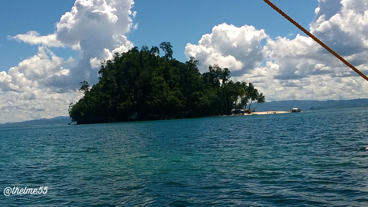 One of the islands at Britania.