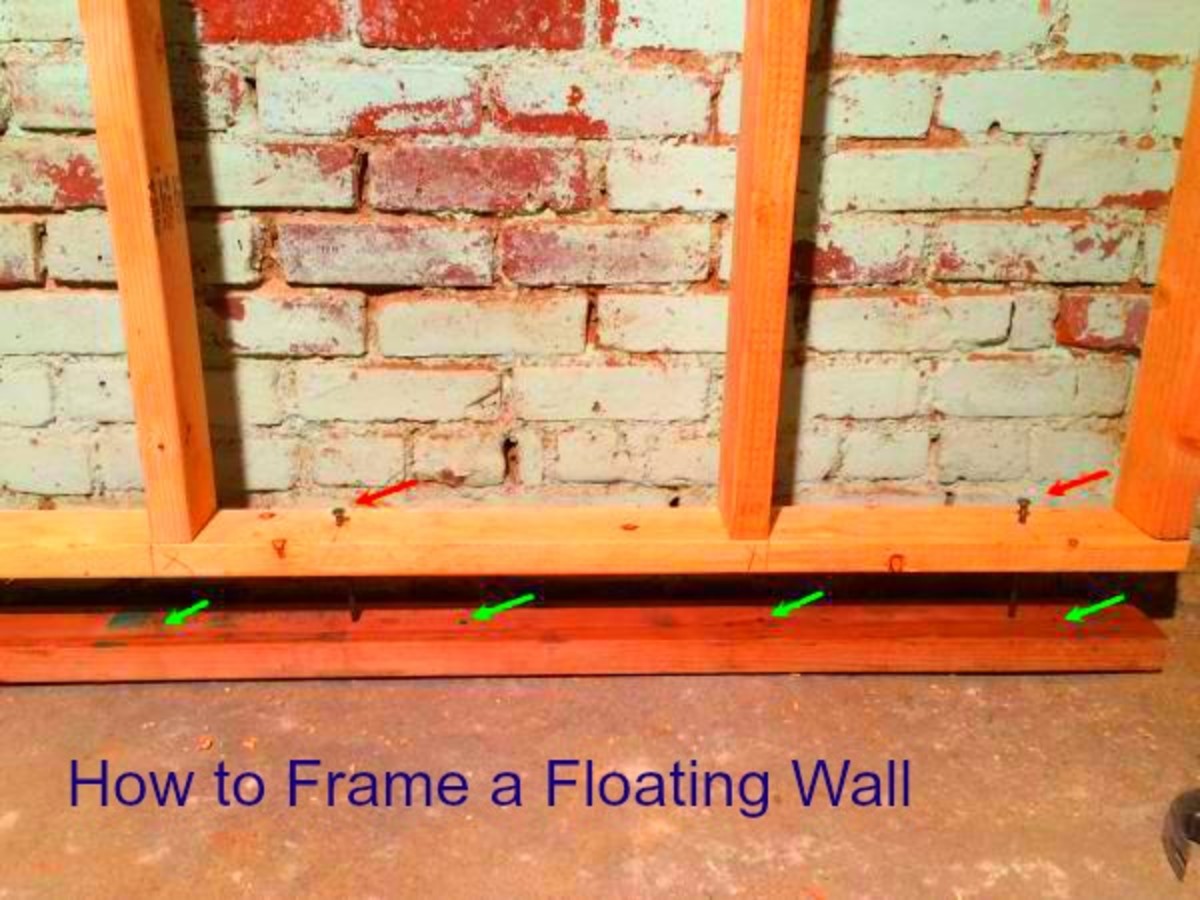 How To Frame A Basement Wall That Floats Hubpages