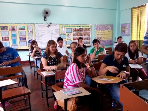 our students in Lipa City ( most of them are working students)