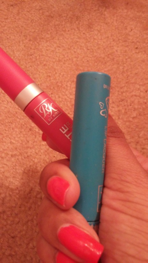 Matte Lip Lacquer; Pool Party (front), Narcissism (back)