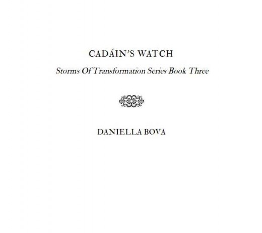 Inside Cover of "Cadain’s Watch"