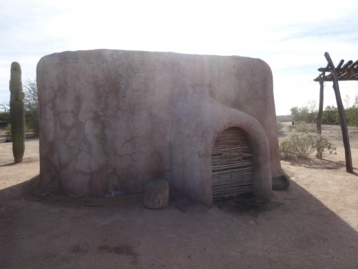 Pit Maison à Pueblo Grande Museum, Phoenix, AZ
