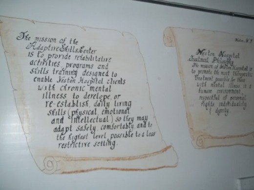 Trans-Alleghency Lunatic Asylum Mission Statement (renamed the West Virginia Hospital for the Insane) 