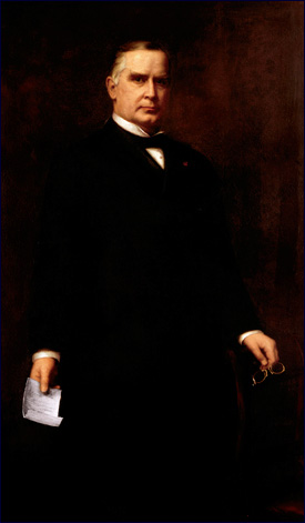 William McKinley's official White House portrait