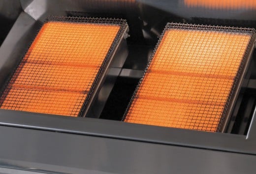 Infrared Burners in a Solaire Grill