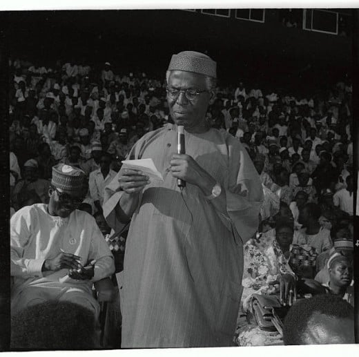 Chief Obafemi Awolowo of Nigeria