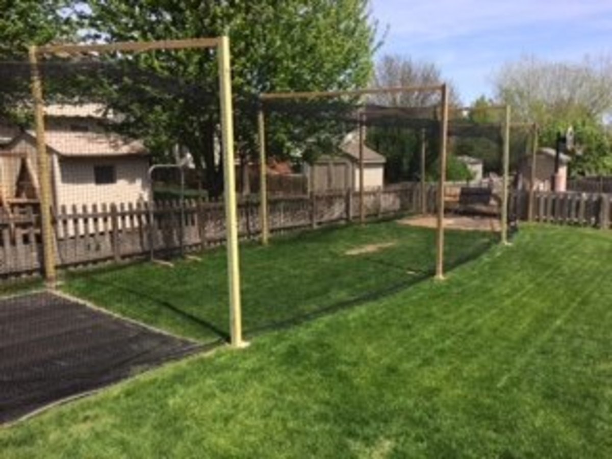 How to Build a Backyard Batting Cage  HubPages