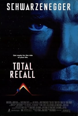 Poster for the original Total Recall.