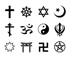 With a wide array of religions, there's an even larger pool of religious symbols, or if you prefer symbols of power.