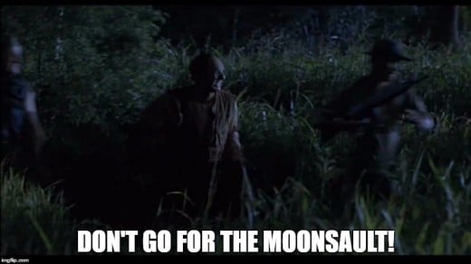 The Lost World: Jurassic Park meets the ill fated moonsault attempt!
