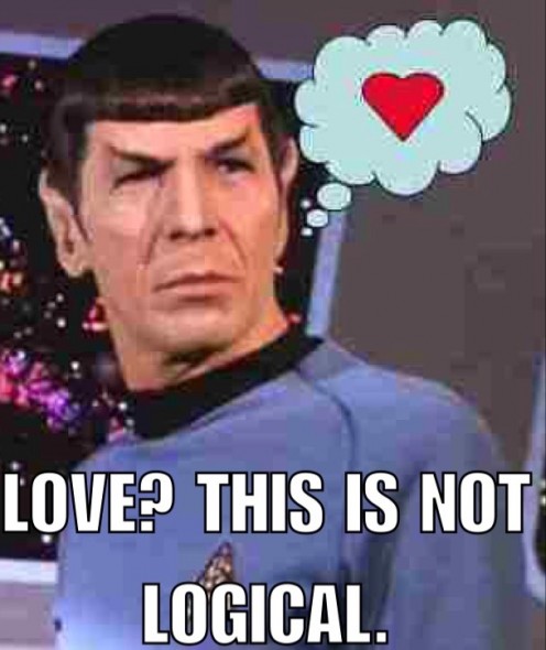 My Romantic Relationship With the Ever Logical Spock My Romantic Relationship With the Ever Logical Spock