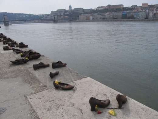 Shoes on the Danube Bank