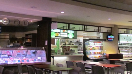 Various restaurants are in the lower level of the Comcast Center in Philadelphia, Pa. 