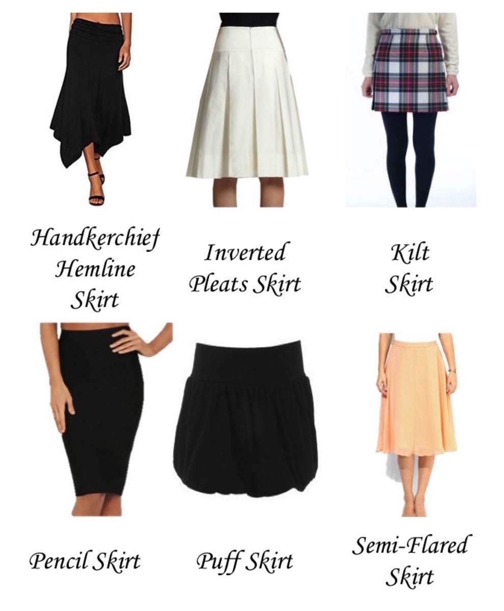 A-Z List of Types and Silhouettes of Skirts in Fashion | HubPages