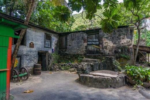 Definitely rustic, thankfully not our hotel (phew!) (Cade Garden Bay Beach. Tortola)