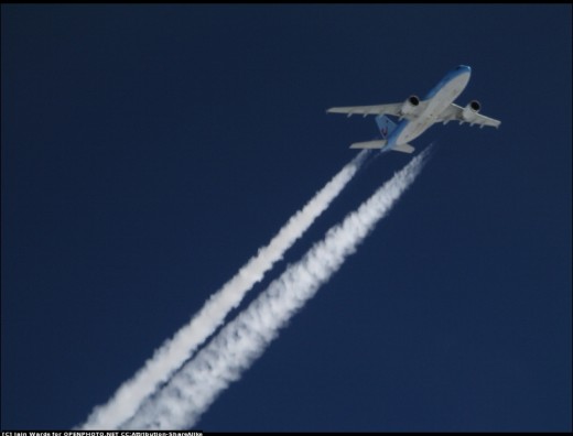 High Tech, Modern Plane