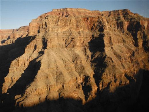 Lowering into the canyon. Just in time for brunch.