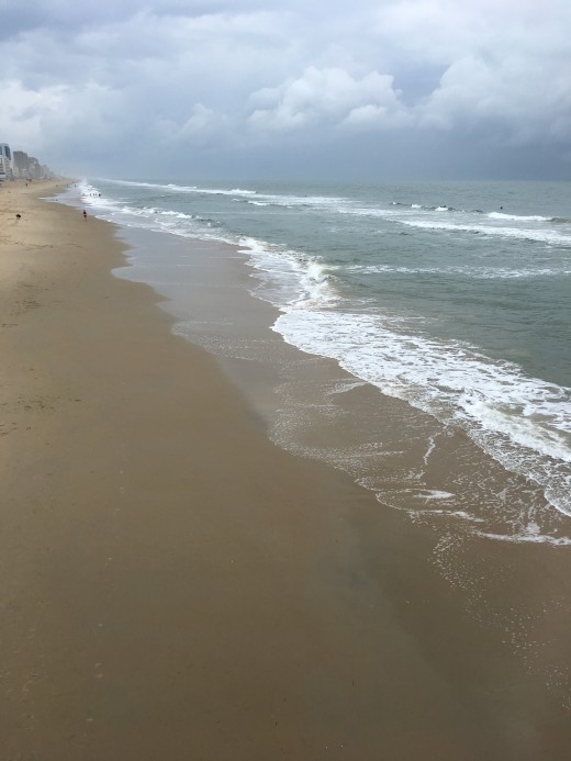 A beautiful look out from the pier.