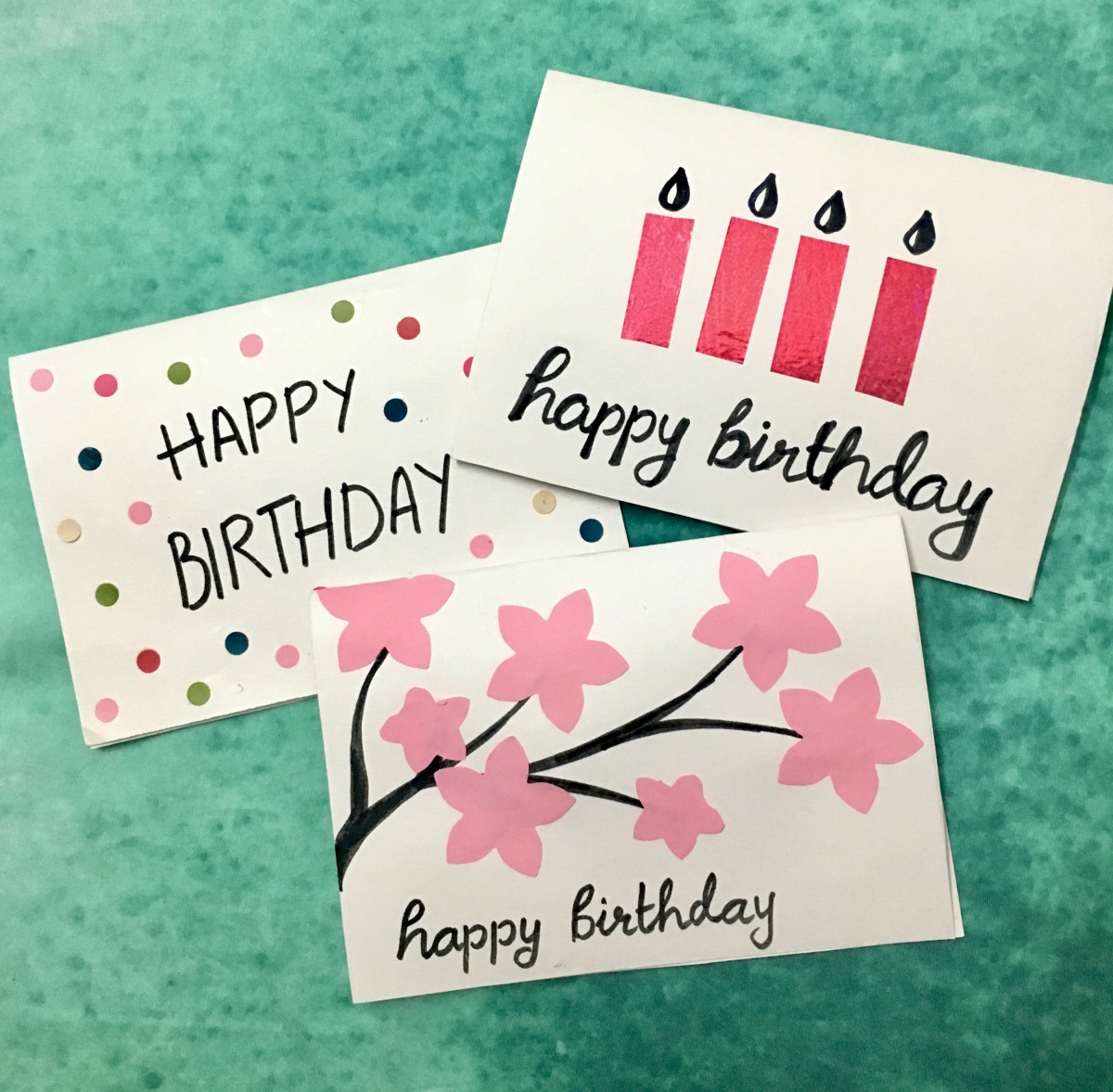 Beautiful 30 Simple Happy Birthday Greeting Card