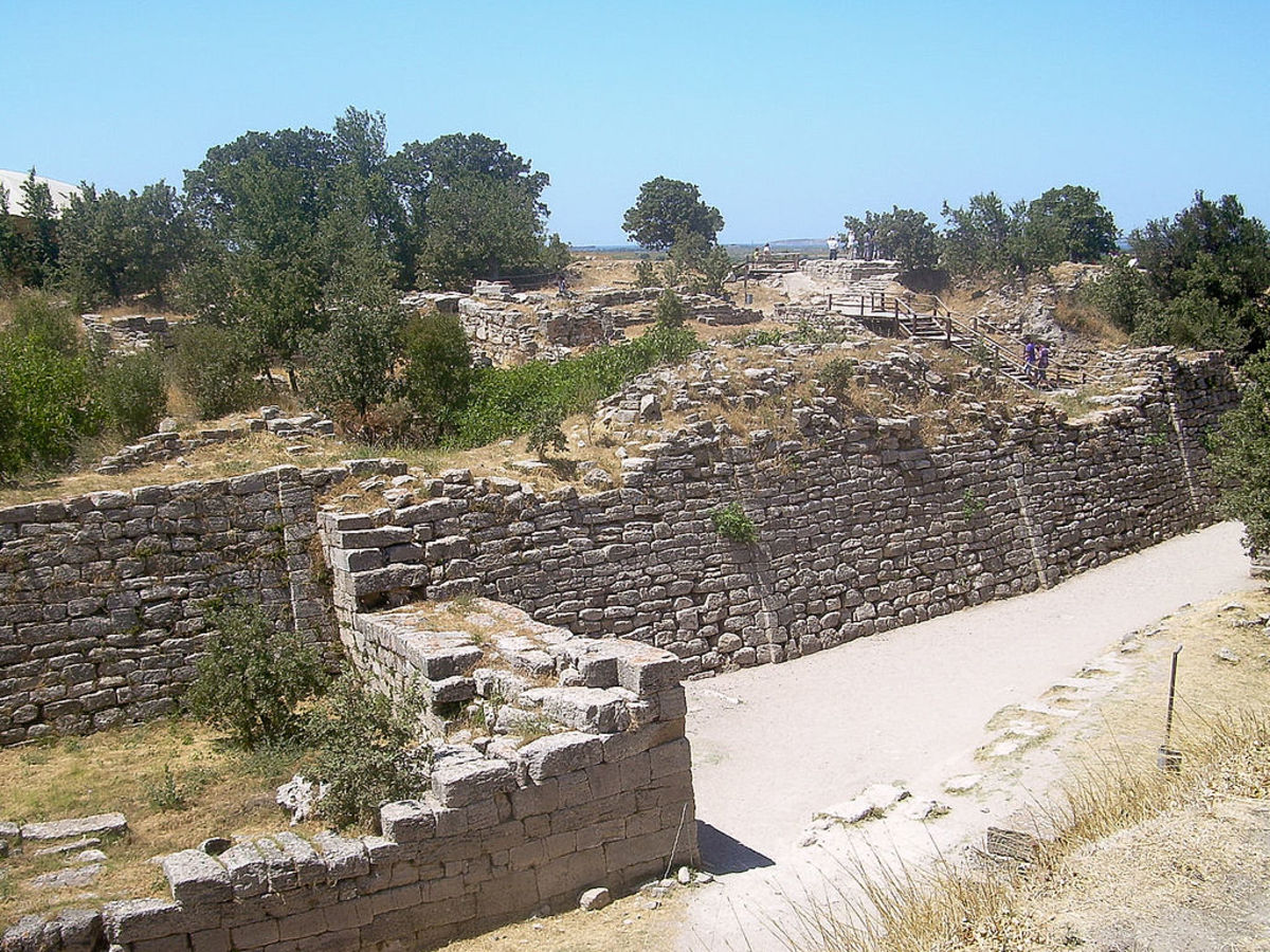 Walls at Hisarlik
