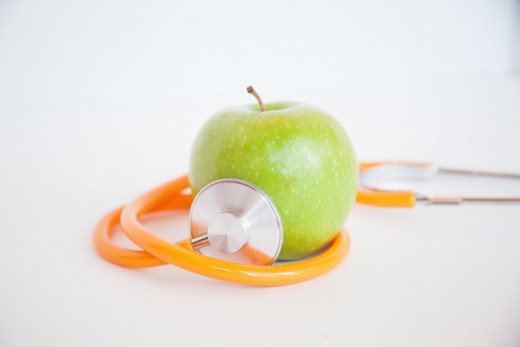 An apple a day may keep the doctor away, but the wrong types and amounts of food will keep the doctor billing you! 