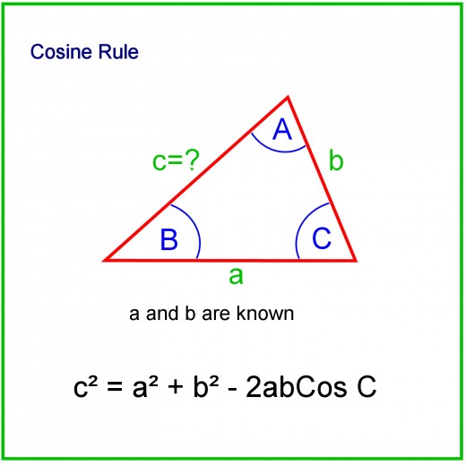 How To Calculate The Sides And Angles Of Triangles Owlcation 0132