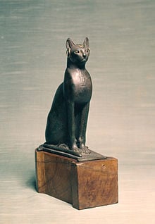Egyptian cat and Alchemy 
