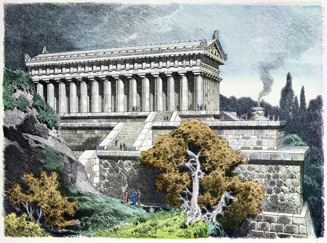 Color engraving by Ferdinand Knab/The Bridgeman Art Library/Getty Images