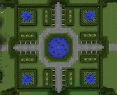 Diseño de jardines de Minecraft