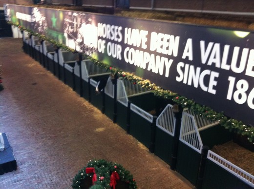 Heineken was delivered by horse and cart until 1965 when engine power took over