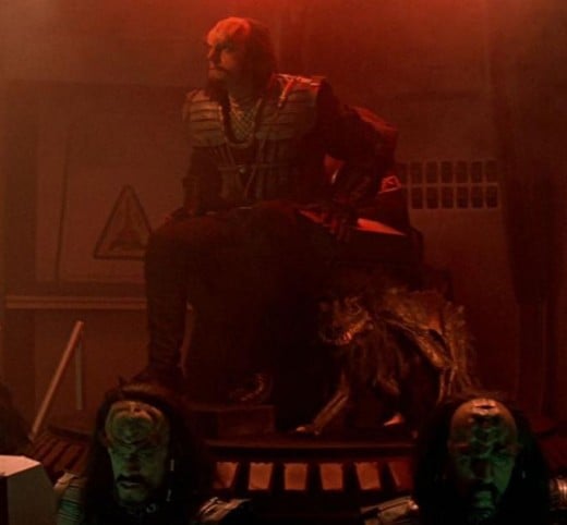 Lloyd's Klingon baddie is a genuine plus for the film, giving it a much-needed edge.