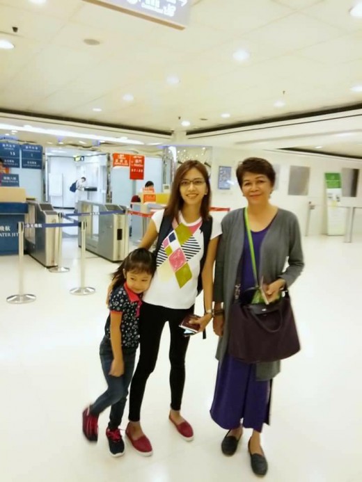 at HK Ferry Terminal. Going to Macau We have no picture inscide Macau Ferry Terminal, it's not allowed. :)