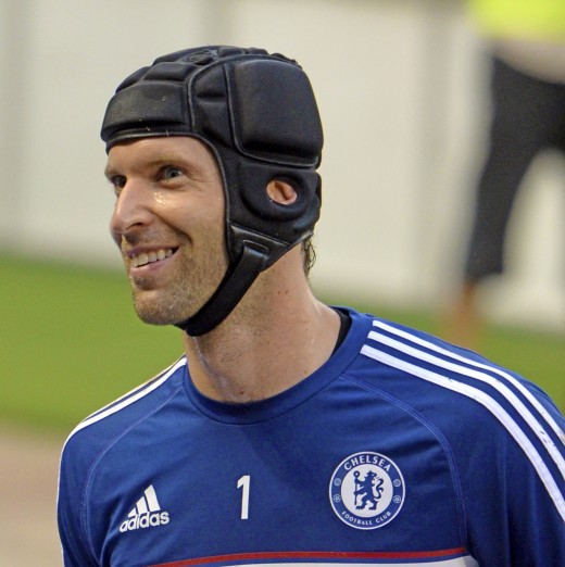 Petr Čech- pictured here during his stay at Chelsea
