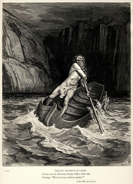 Gustave Doré's illustration to Dante's Inferno.