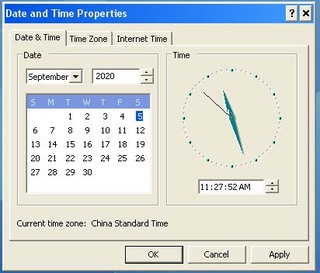 Windows System Date Settings Malfunctioning