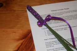 How To Make Lavender Wands