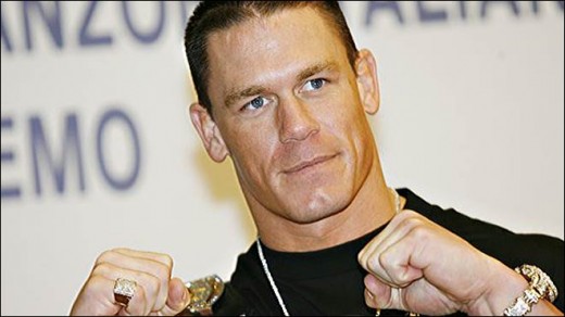 John Cena posing