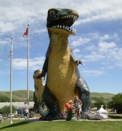 Home of the Largest Dino, Drumheller Alberta