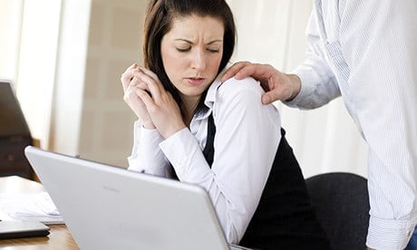 Getting touched a little too much at work?  Do you have a boss that sexually harasses you?  This is the kind of boss you REALLY need to avoid.