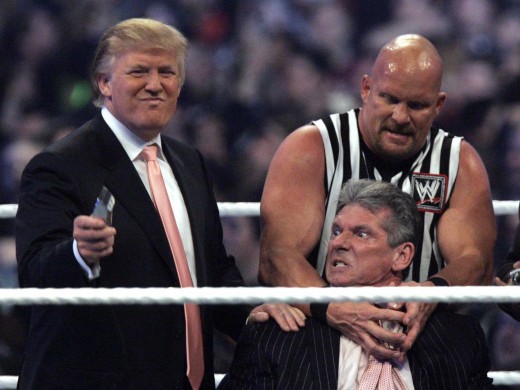 Donald Trump at Wrestlemania 23
