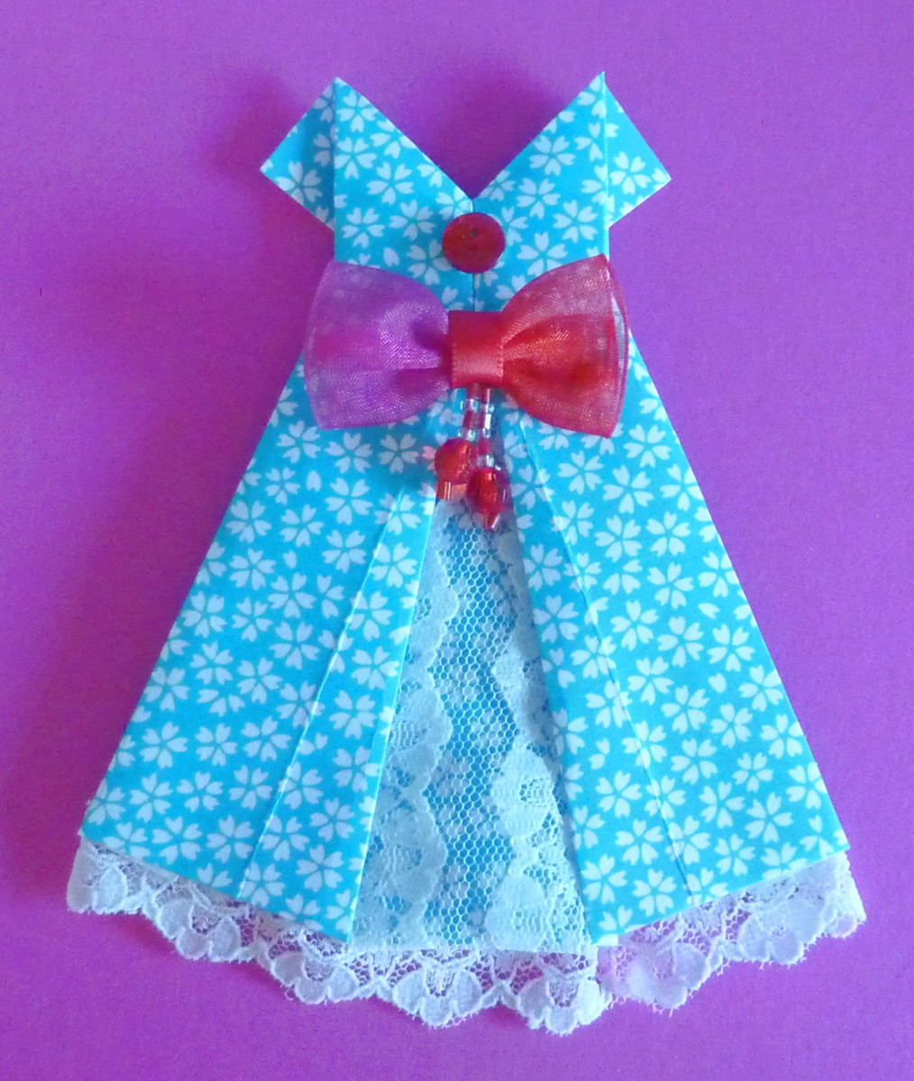 Easy Origami Dresses To Fold HubPages