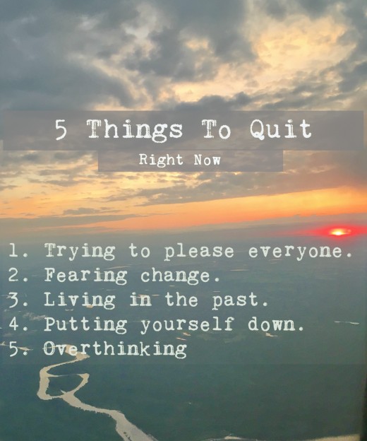 Stop the self doubt. Promise yourself to work on helping you.
