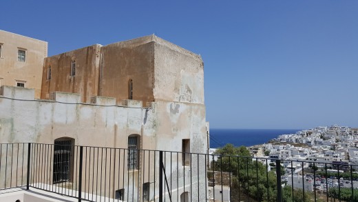 Naxos Castle Parapet
