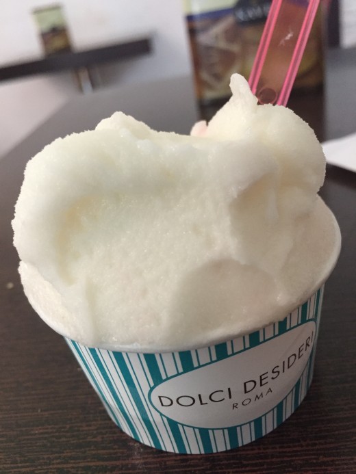 Small Size Lemon Sorbet for 2 Euros